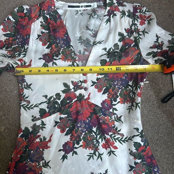 MCQ by Alexander McQueen silk mini dress - Picture 7 of 10